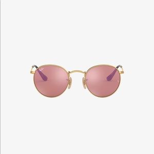 RayBan Round Metal Sunglasses